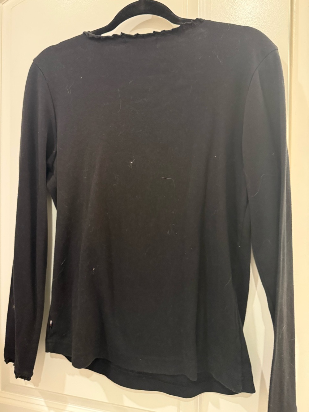 Tommy Hilfiger Black long sleeve Top